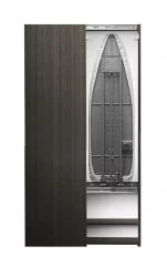 Узкий шкаф-купе в прихожую Iron Box Eco (левый, купе) Венге