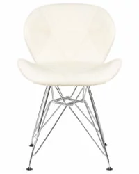 Стул обеденный DOBRIN BUTTERFLY CHROME Кремовый