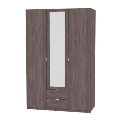 Шкаф распашный R-198х135х60-2-TR-M(ЯАТ)