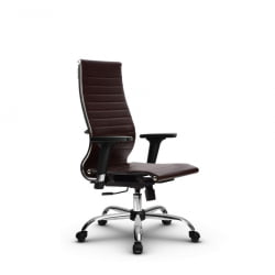 Кресло офисное МЕТТА Комплект 10/2D, Основание 17833 Комплект 2 Коричневое