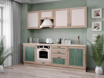 Тумба кухонная 600 с 3 ящиками (4) Кантри ЛД 235.071.000 Сономе эйч светлая