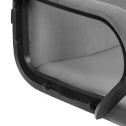 Кресло ЛЕАДЕР (22) велюр, серый, 29 / LEADER