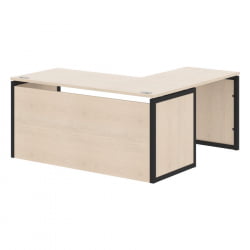 Стол письменный угловой левый XTEN-QP XQPCT 1615H L Бук Тиара Антрацит