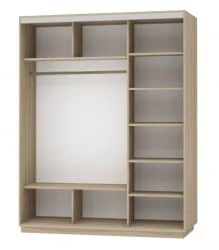 Большой шкаф Экспресс Медиум-1 1800х2200х Белый снег / 1800х2200h