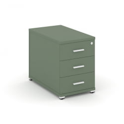 Тумба опорная приставная с 3-мя ящиками CONCEPT CN.TGO-001 B/W Кобо Белый