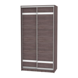 Шкаф-купе коричневый B-220х120х60-3(ЯАТ-D9D9)