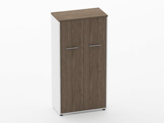 Шкаф 3 широкий закрытый, 2 двери Deka 10.16.141 Дуб Верцаска/Белый