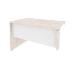 Стол-приставка левый к опорным элементам ONIX O.SPR-2.7L Денвер Светлый/Белый