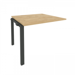 Проходной наборный элемент переговорного стола ONIX O.MP-NPRG-1 Тиквуд Светлый/Антрацит