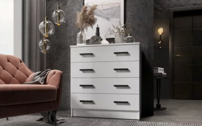 Комод в спальню Белый