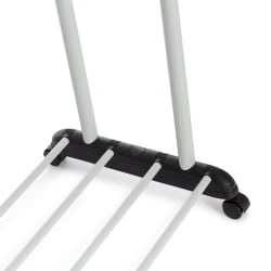 Вешалка ДЖЕТ металл, пластик, 86*44*166 см, черный/светло-серый/хром / JET