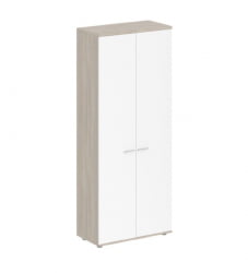 Шкаф высокий Sigma SG.801.OL.WH Дуб светлый Белый