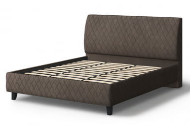 Кровать Хилтон, 2000 x 1800 мм, коричневый