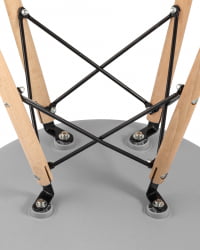 Стул Eames Style DSW черный (разборный каркас)