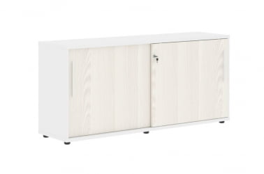 Шкаф с дверьми-купе EDIS ELC 1643 Ясень Траун Белый Белый