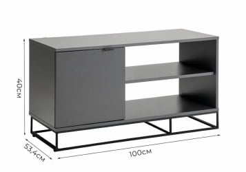 ТВ тумба CITY 400955811h Графит