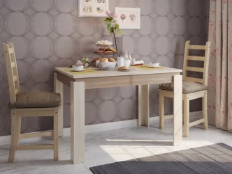 Обеденный стол Гермес 2 Дуб млечный / Венге