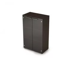 Шкаф средний со стеклом TAIM-MAX 4Ш.017.3 Венге