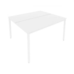 Рабочая станция на металлокаркасе СЛИМ СЙСТЕМ С.СП-5.2 Белый-Белый / SLIM SYSTEM