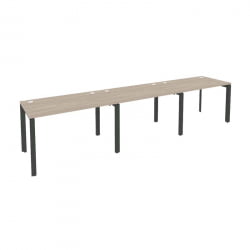 Рабочая станция на П-образном м/к ONIX O.MP-RS-3.2.7 Дуб Аттик/Антрацит