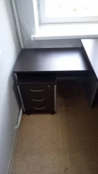 Стол для персонала ПС-1 Венге/металлик