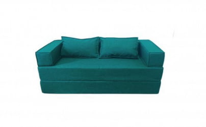 Диван прямой бескаркасный Хит (Берхоусе) Цвет фасада: Грей; Тип: Прямой; Материал фасада: Рогожка / (Berhouse)