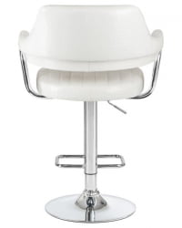 Стул барный ДОБРИН CХАРЛЙ (белый крокодил) 2 шт / DOBRIN CHARLY