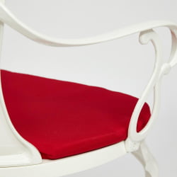 Скамья Secret De Maison Symphonie + подушка алюминиевый сплав, 95*56*92, butter white