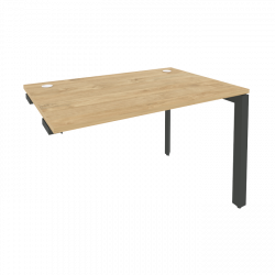 Стол-приставка на П-образном м/к к опорным элементам ONIX O.MP-SPR-2.8 Тиквуд Светлый/Антрацит