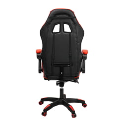 Геймерское кресло 088 цвет черный/красный с массажем 088-black-red-mass