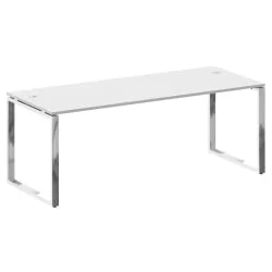 Стол рабочий руководителя METAL SYSTEM DIRECT БО.СРР-6.8 Белый