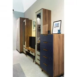 Комод Сканди с 5 ящиками Сапфир