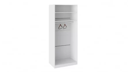 Шкаф для одежды и белья Наоми СМ-208.07.05 Белый глянец