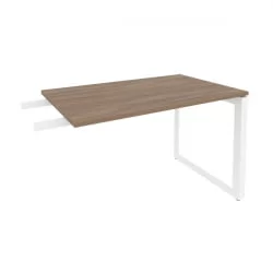 Брифинг-приставка на О-образном м/к ONIX O.MO-BR-11 Дуб Аризона/Белый