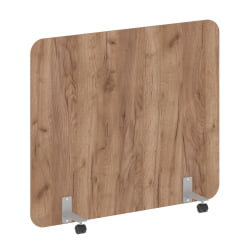 Перегородка на металлических опорах, на роликах Р-лине ДП.Р-140-120 Дуб Табак / R-line DP.R-140-120