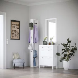 Прихожая в коридор классическая Бланко №2 Белая