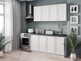 Шкаф кухонный 800 Джулия ЛД 284.360.000.022 Белый