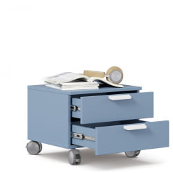 Тумбочка для детской Милтон ЛД 537.070.000 Капри синий