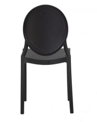 Стул обеденный ДОБРИН АЛБЕРТ (цвет черный) 4 шт / DOBRIN ALBERT