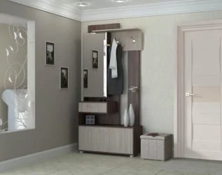 Секция с зеркалом Инфинити Ясень шимо