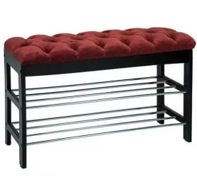 Банкетка Грейс Венге Бордо