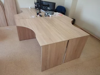 Стол для персонала SET140-1 L Дуб Cонома Cветлый