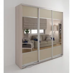 Шкаф-купе без зеркал Акцент-Дуэт КЛ 1500х600 Ясень шимо светлый