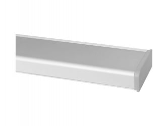 Столешница ПЛ 118.300 Алюминий КВАДРО Премиум