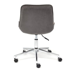 Компьютерное кресло STYLE флок , серый, 29