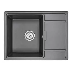 Кухонная мойка GRANULA 6503 Шварц