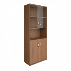 Шкаф высокий широкий Riva А.СТ-1.4 Орех Гварнери