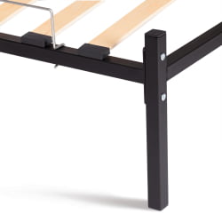 Детская кровать Bruno металл, 90*200 см, черный