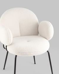 Кресло Nina белый