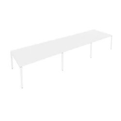 Переговорный стол (3 столешницы) Метал Сйстем Б.ПРГ-3.4 Белый / Metal System